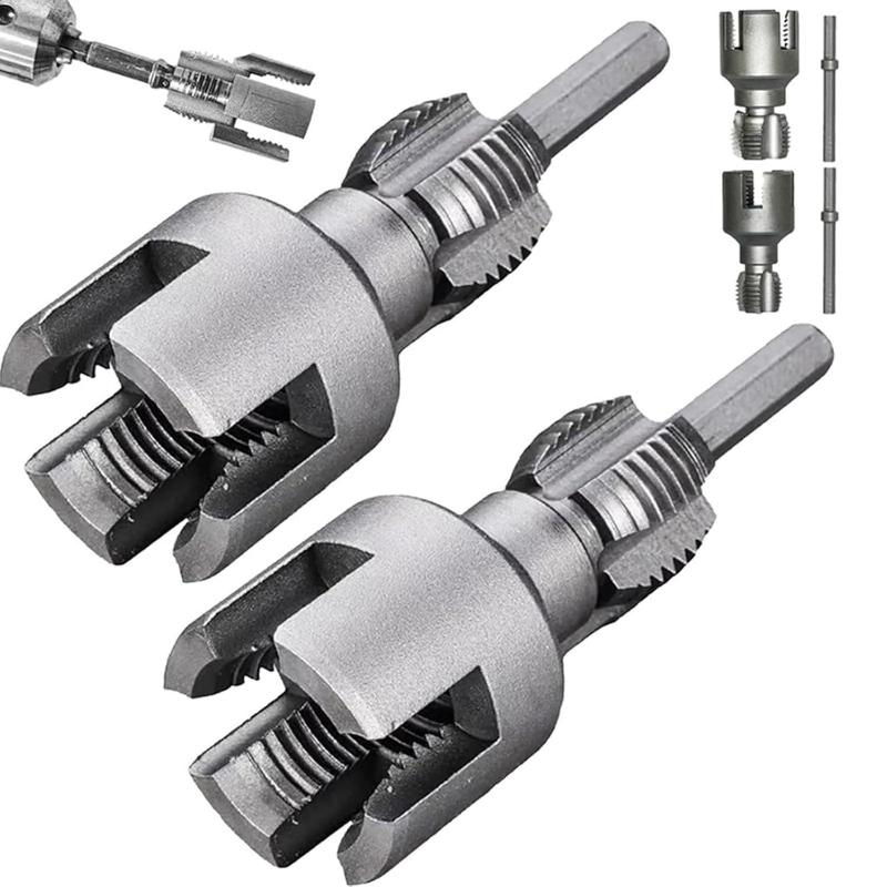 Power Tools Total - 1Set Alat Pemotong Ulir Pipa Terintegrasi