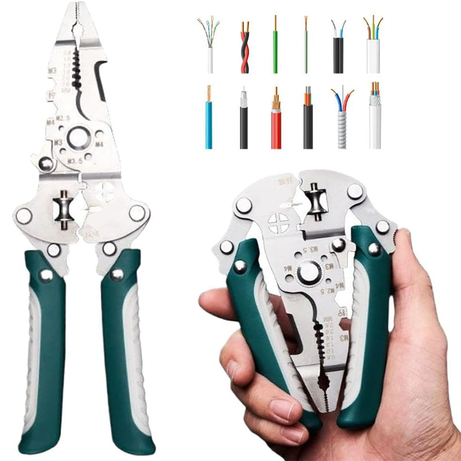 Power Tools America - Tang Multifungsi 18 in 1 Lipat,