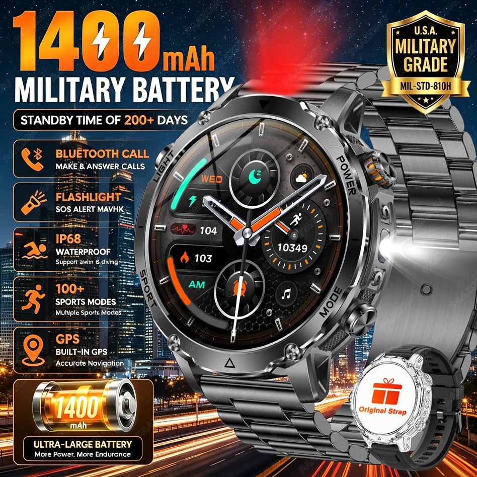 Power Tools Brands - Jam Tangan Pintar Bermerek + Baterai
