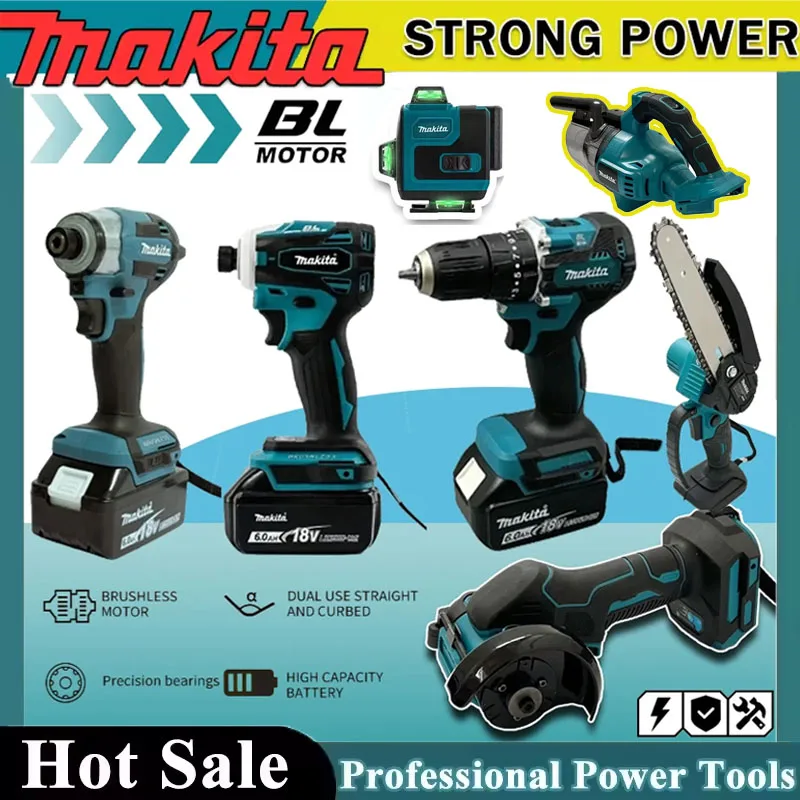 Power Tools Total - Perkakas Listrik Tanpa Kabel Makita Kit