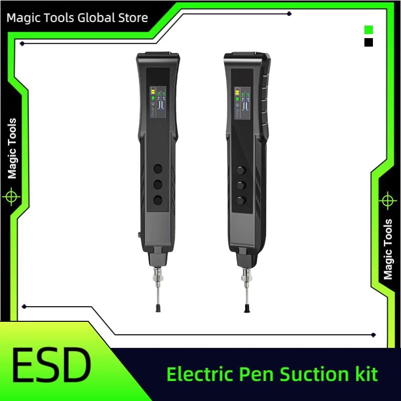 Power Tools Total - Kit Pena Vakum Elektrik Anti-ESD yang