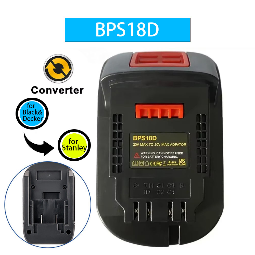 Power Tools Stanley - Adaptor BPS18D untuk Black & Decker