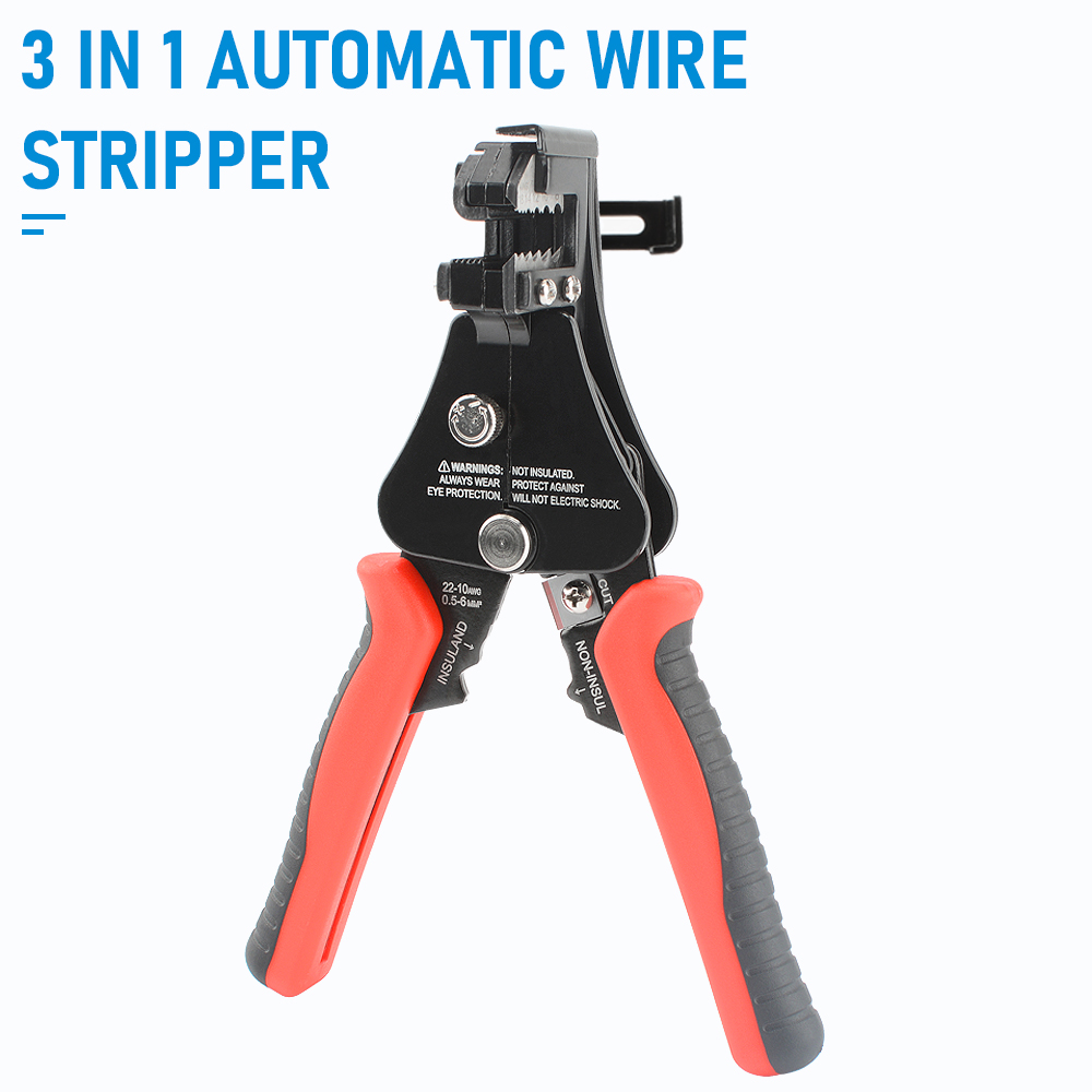 Power Tools America - Tang pengupas kawat multifungsi, alat pemotong