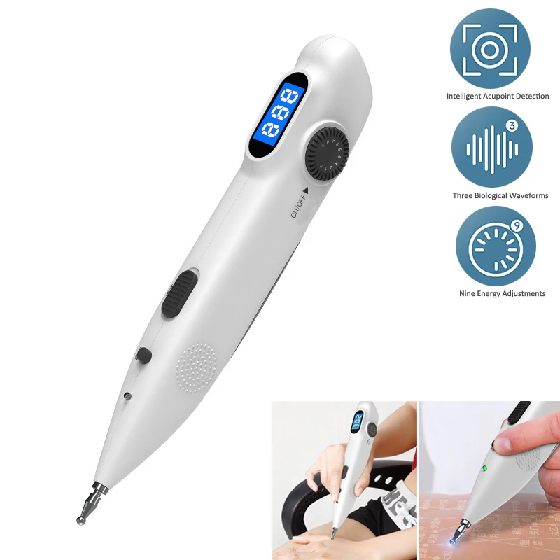 Health Power Tools - Pena Akupunktur dengan Tampilan Digital Alat