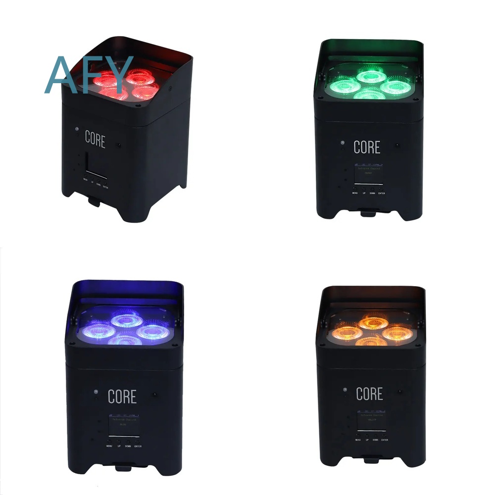 Power Tools App - Lampu LED Par Bertenaga Baterai 4X18W