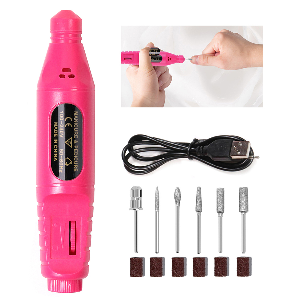 Power Tools Total - Kit Bor Kuku Elektrik Profesional, Penghapus