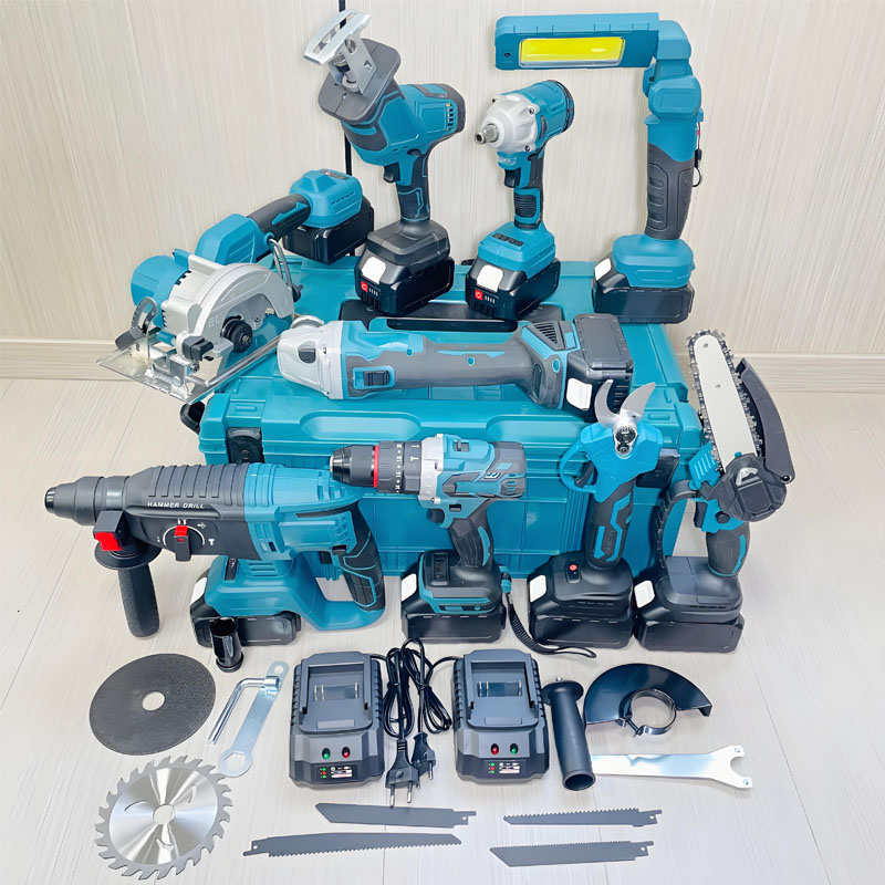Kit Power Tools - Perkakas Berkualitas Tinggi 21v Bor Tanpa