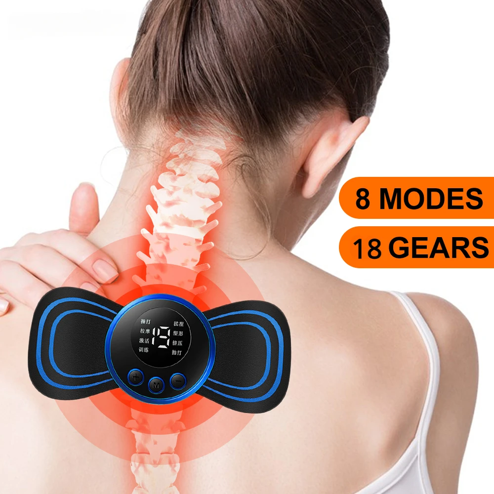 Health Power Tools - EMS Neck Massager Mini alat perawatan