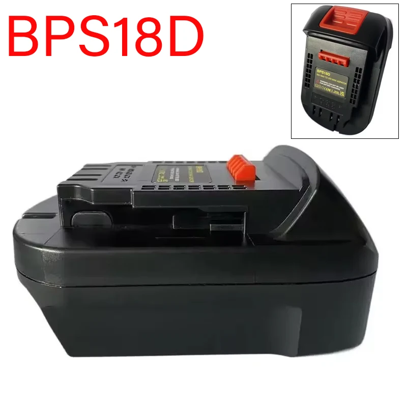 Power Tools Stanley - Adaptor BPS18D untuk mengubah hitam &