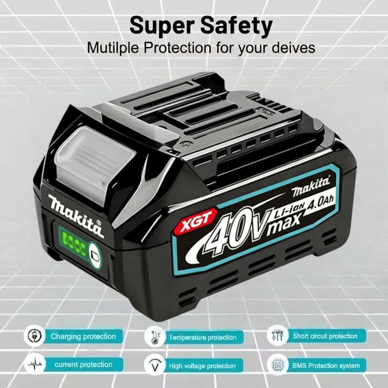 Baterai Lithium Ion Makita 40V - Makita Power Tools Xgt ulasan dan harga