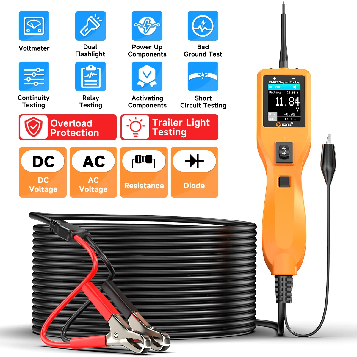 Kit Probe Sirkuit Mobil Penguj - Power Tools In Automotive ulasan dan harga