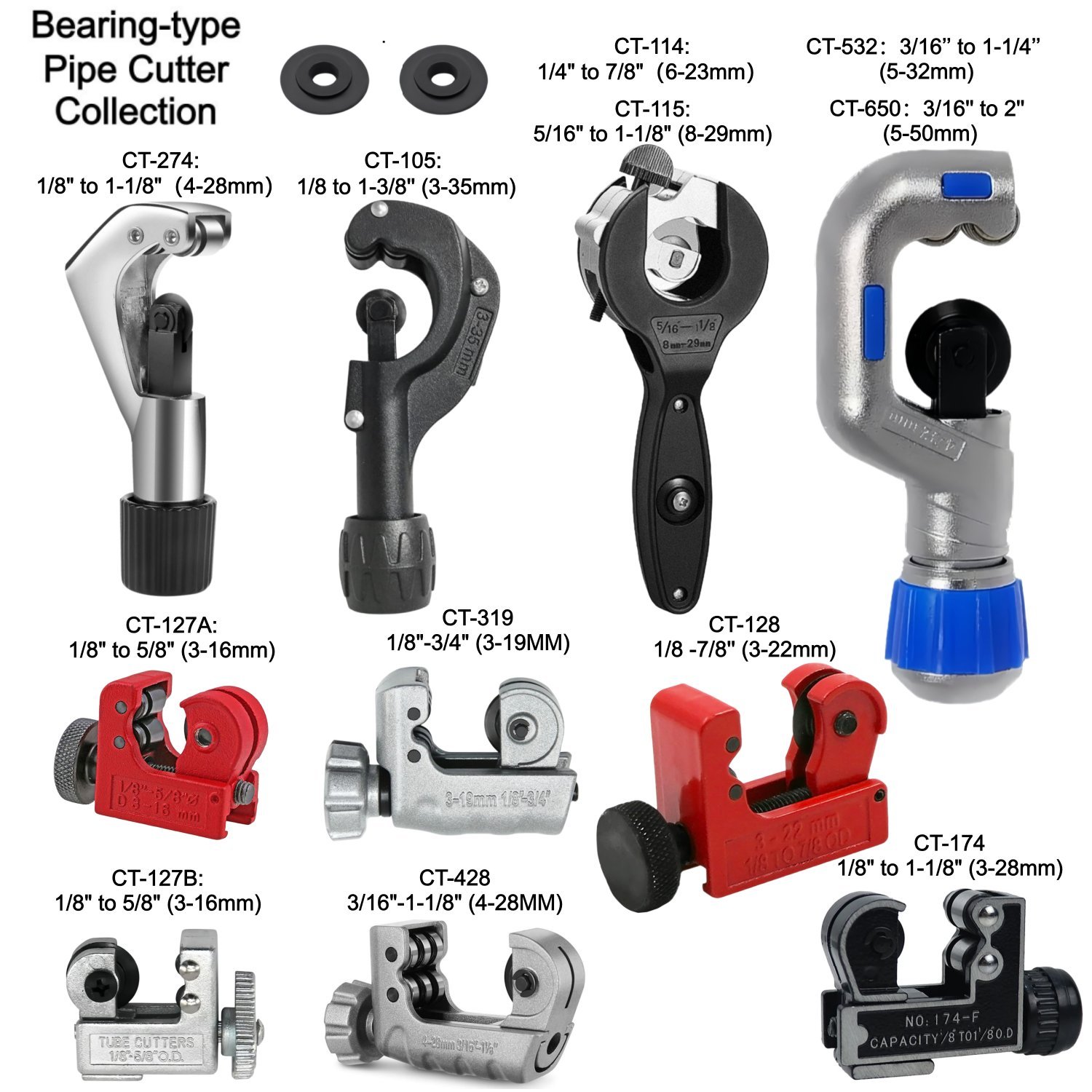 Pemotong Pipa Tipe Bearing Ala - Power Tools Plumbing ulasan dan harga