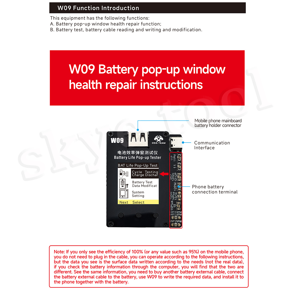 OSS W09 Pro V3 Alat Penguji Da - Power Tools Total ulasan dan harga