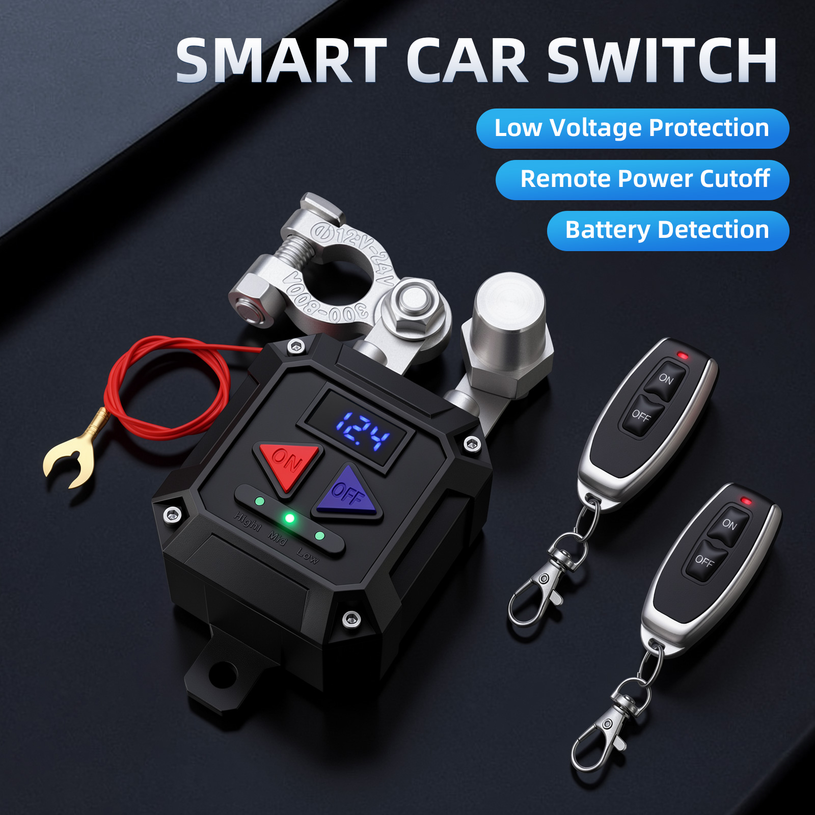 Sakelar Pemutus Baterai Jarak  - Health Power Tools ulasan dan harga