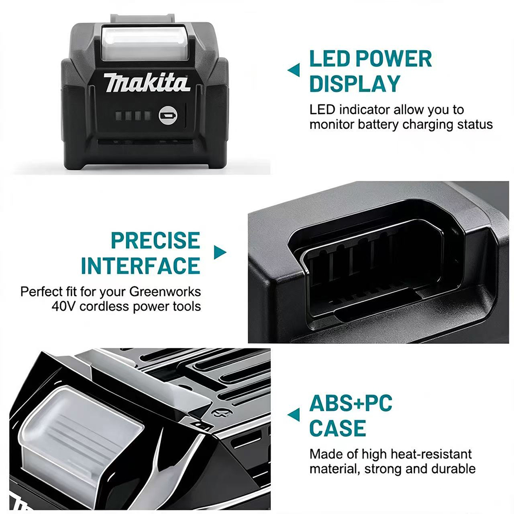 Baterai Li-ion Makita BL4050 4 - Makita Power Tools Xgt ulasan dan harga