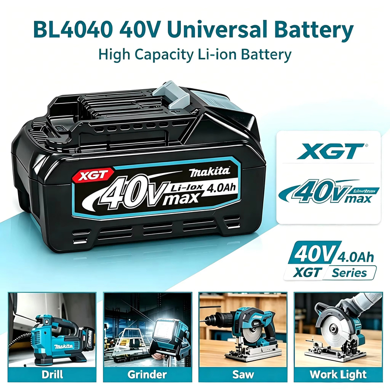100% Baterai Lithium Isi Ulang - Makita Power Tools Xgt ulasan dan harga