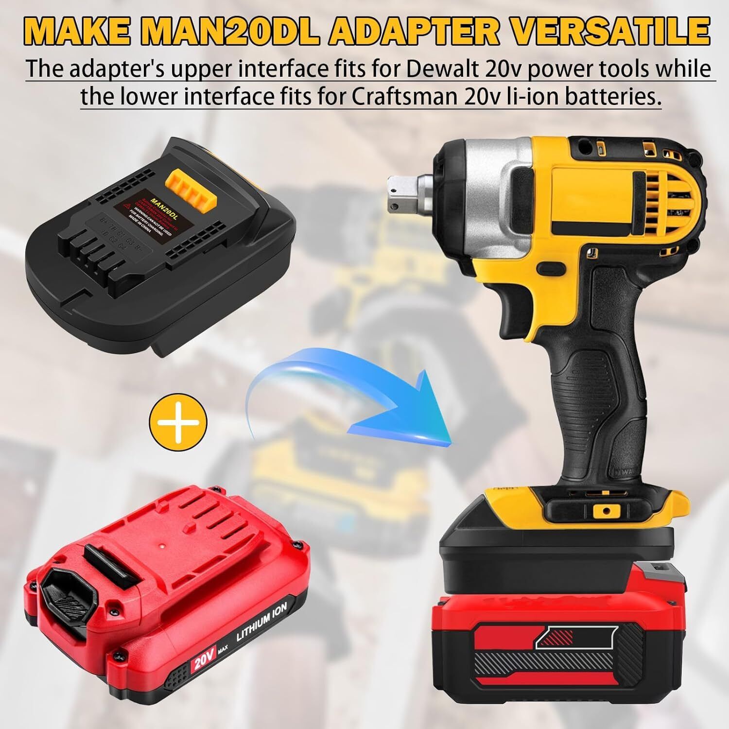 Adaptor untuk baterai Stanley  - Power Tools Stanley ulasan dan harga