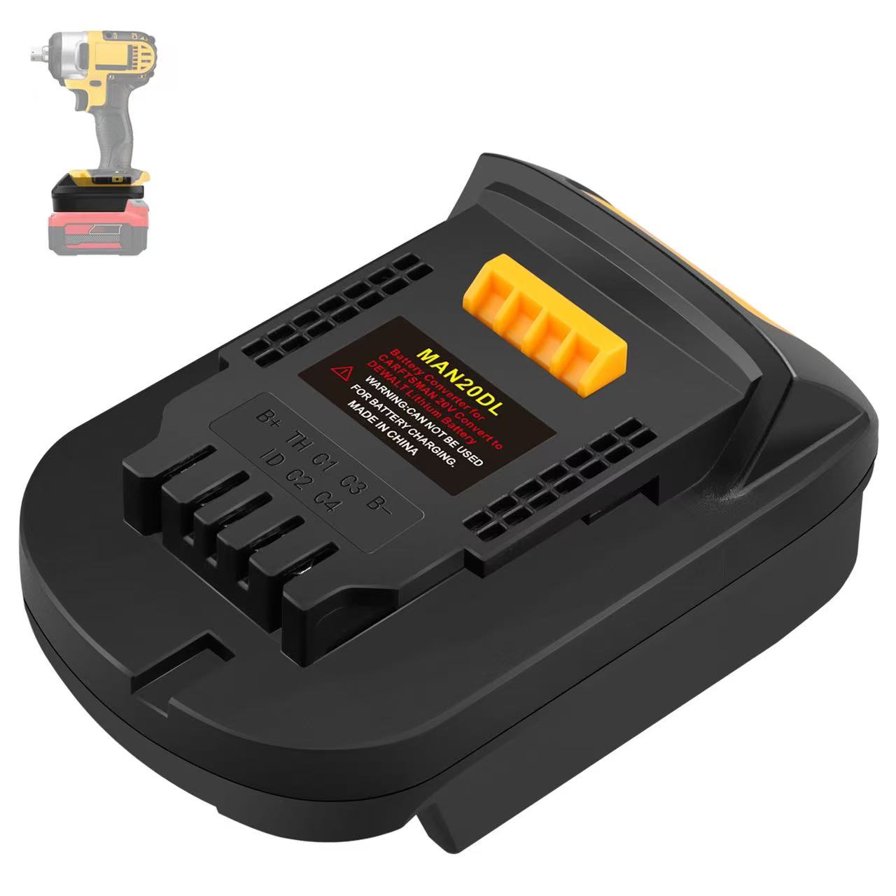 Adaptor untuk baterai Stanley  - Power Tools Stanley ulasan dan harga