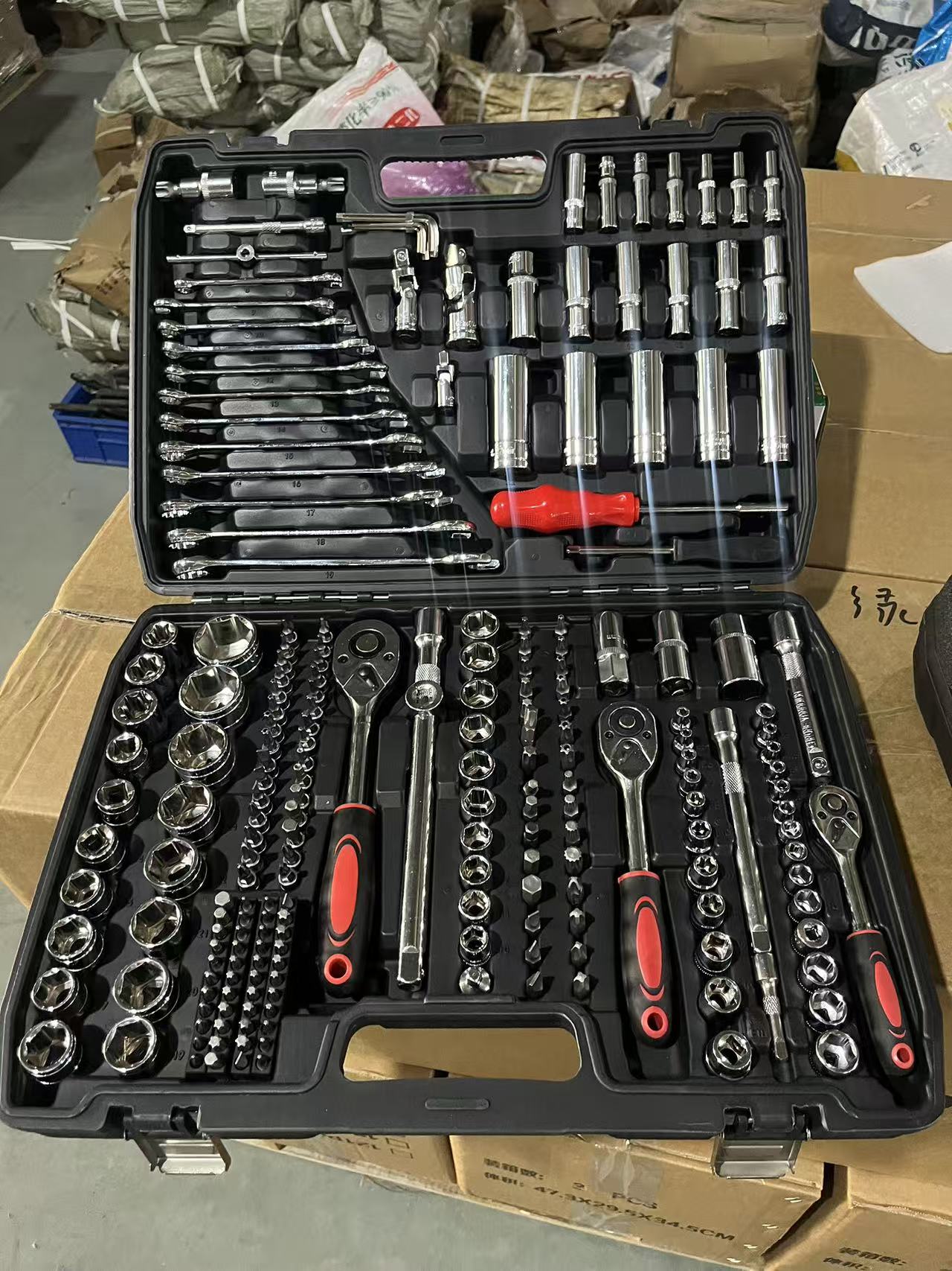 216-Piece DIY Auto Repair Tool - Kit Power Tools ulasan dan harga