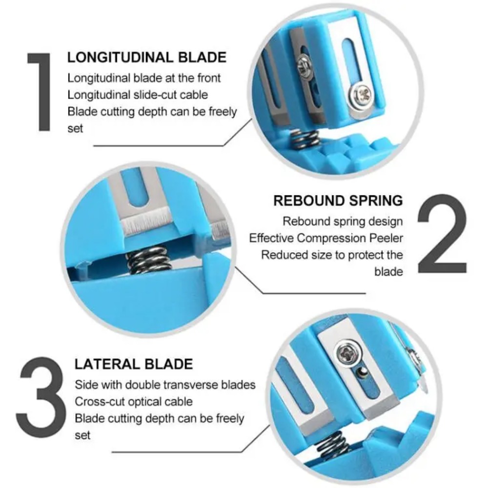 Pengupas serat optik 45-163 ja - Power Tools America ulasan dan harga