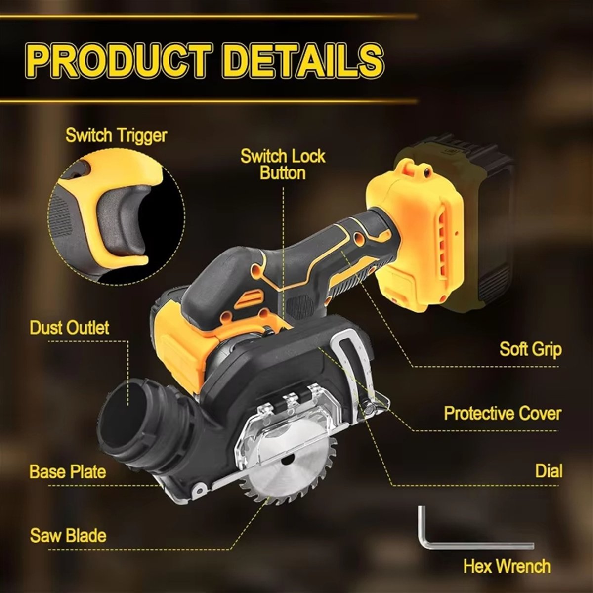 Gerinda Sudut Listrik Tanpa Ka - Power Tools In Electrical ulasan dan harga