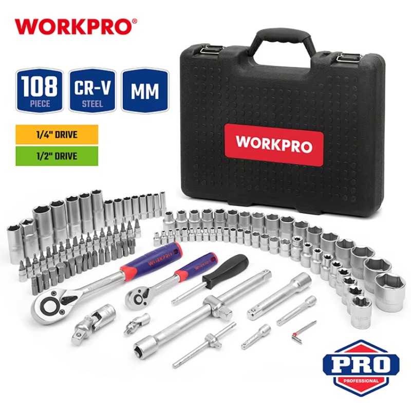 108pcs Set Peralatan Perbaikan - Kit Power Tools ulasan dan harga