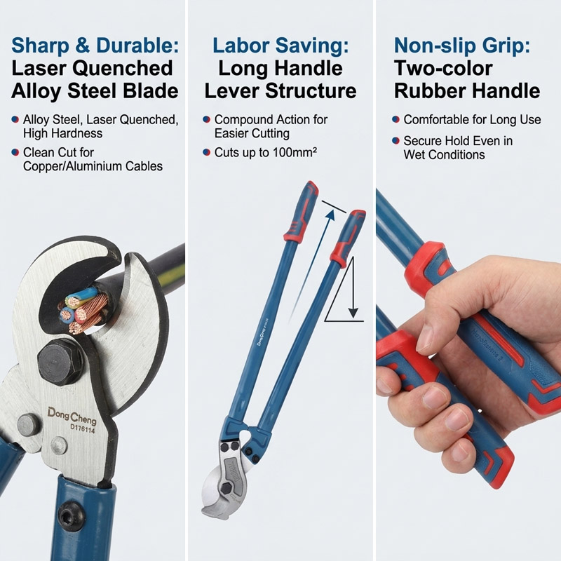 Pemotong Kabel Tipe Amerika, D - Power Tools America ulasan dan harga