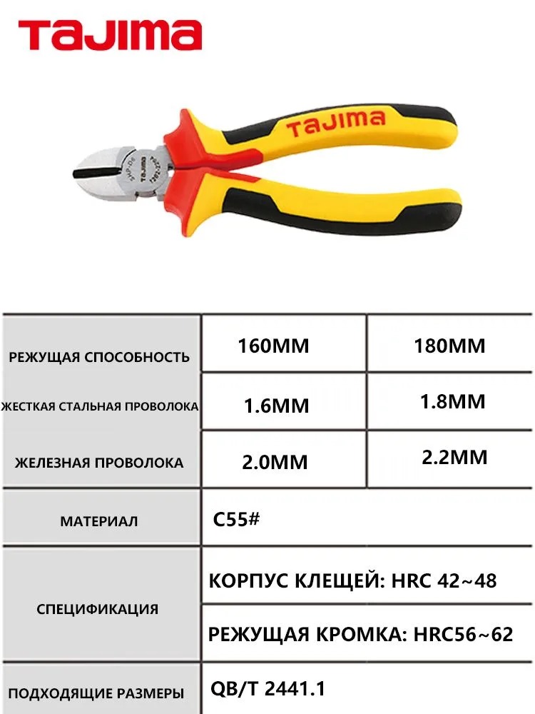 TAJIMA SHP-D6/D7 Tang Diagonal - Power Tools America ulasan dan harga