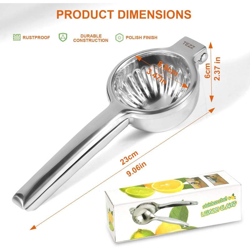 TAZZ Pembuat Jus Lemon Komersi - Power Tools Manual ulasan dan harga