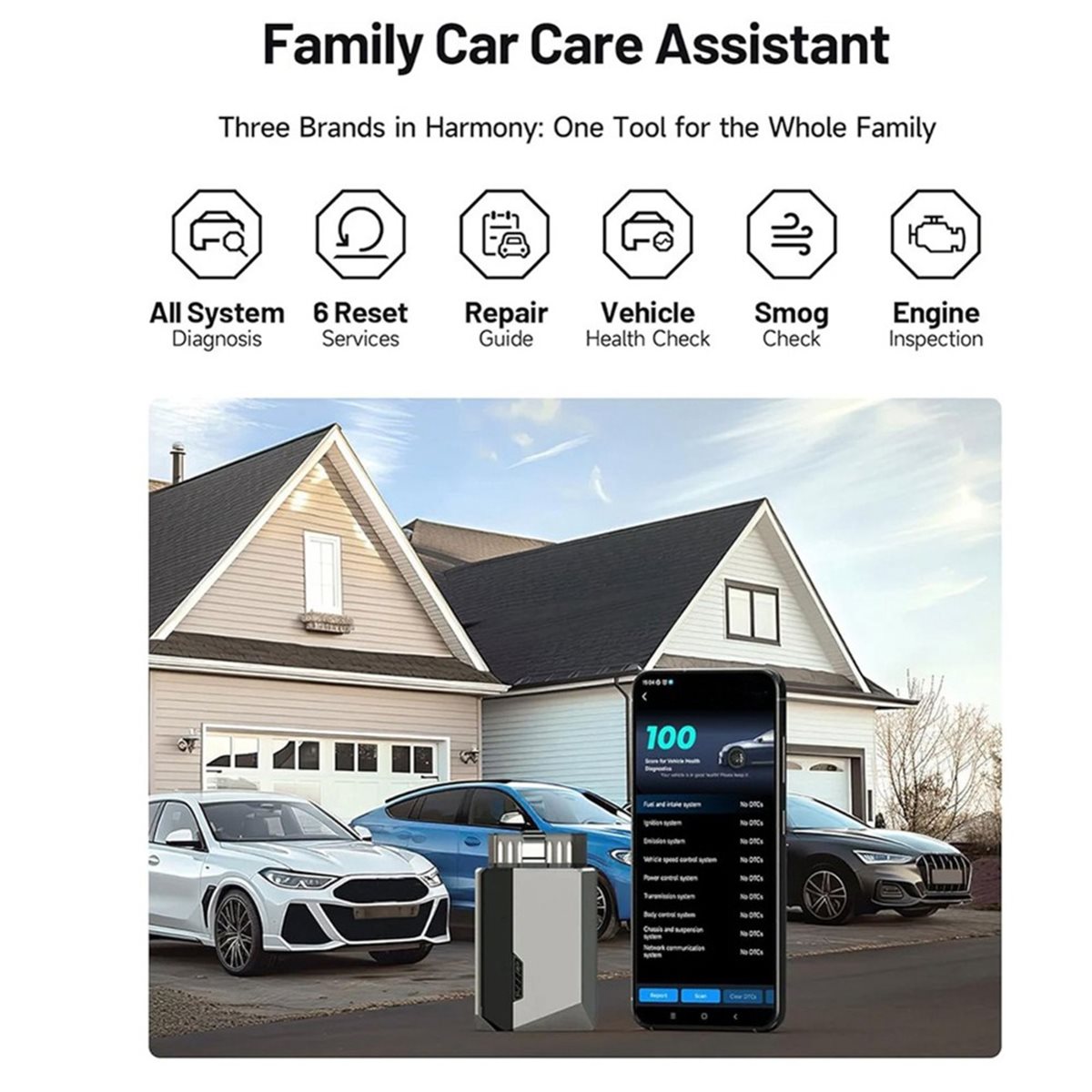 (A99Z] Pemindai Bluetooth OBD2 - Health Power Tools ulasan dan harga