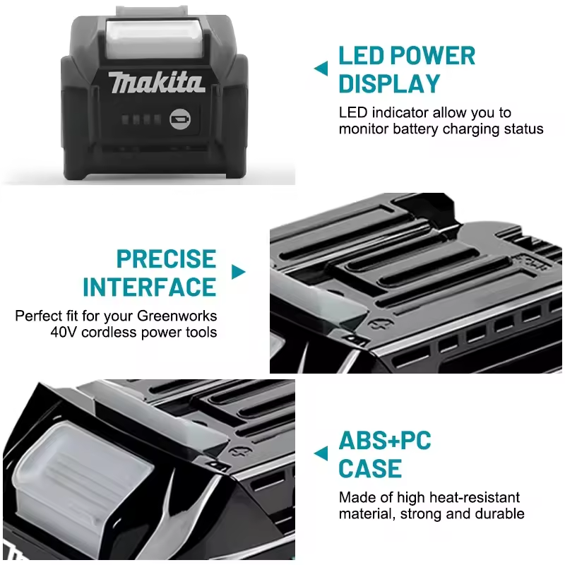 Baterai Isi Ulang Makita 40V X - Makita Power Tools Xgt ulasan dan harga