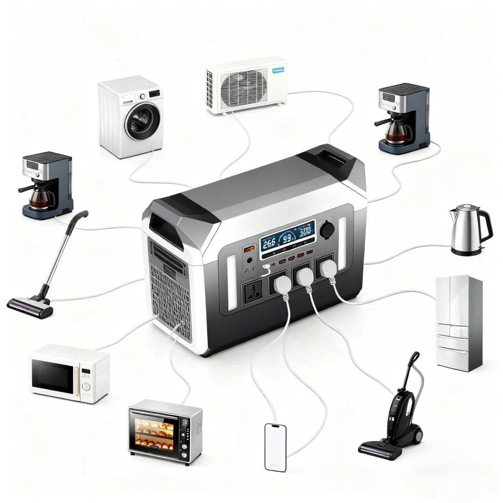 Stasiun Daya Universal 3000W 2 - Power Tools Global Market ulasan dan harga